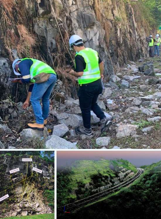 rock slope assessment geotechnica