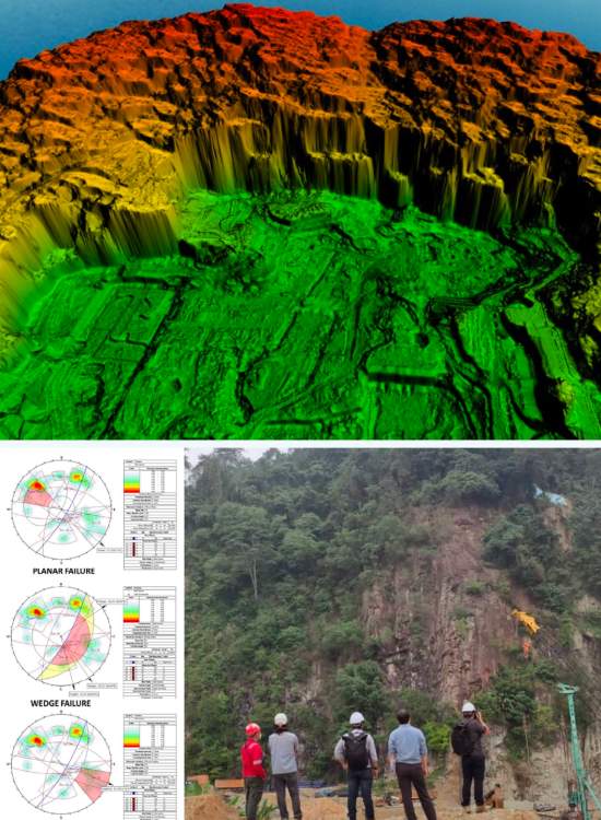 rock slope assessment geotechnica